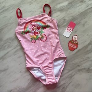 Strawberry Shortcake Girl’s Size XS One-Piece Swimsuit